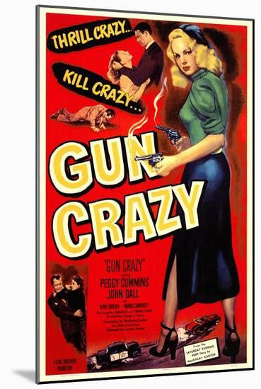 Gun Crazy, 1949-null-Mounted Art Print