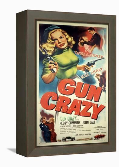 Gun Crazy, 1949-null-Framed Stretched Canvas