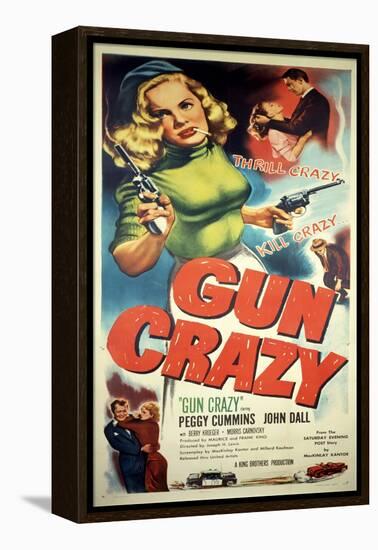 Gun Crazy, 1949-null-Framed Stretched Canvas