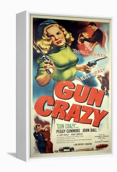 Gun Crazy, 1949-null-Framed Stretched Canvas