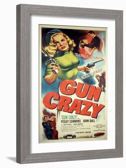 Gun Crazy, 1949-null-Framed Art Print