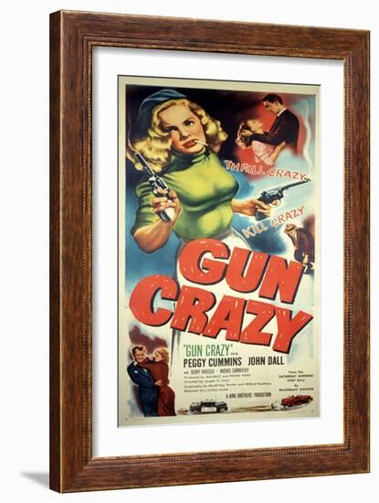 Gun Crazy, 1949-null-Framed Art Print