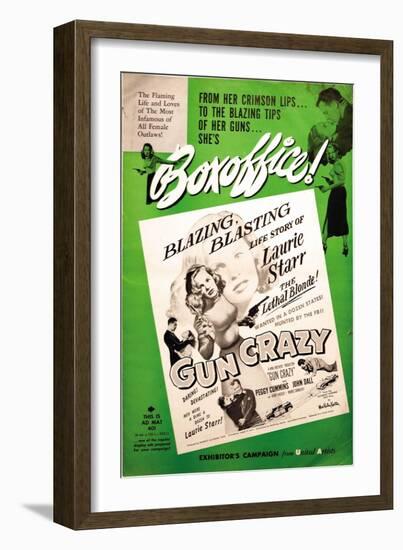 Gun Crazy, 1949-null-Framed Art Print