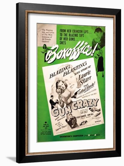 Gun Crazy, 1949-null-Framed Art Print