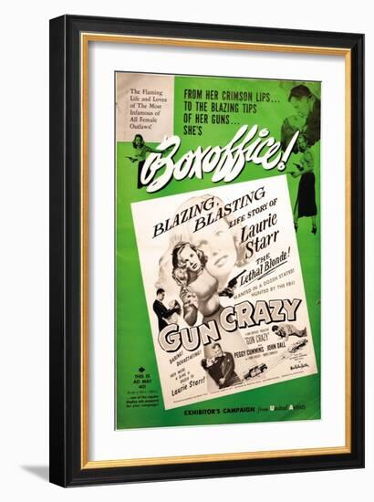 Gun Crazy, 1949-null-Framed Art Print