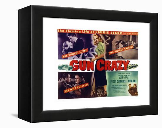 Gun Crazy (aka Deadly Is the Female)-null-Framed Stretched Canvas