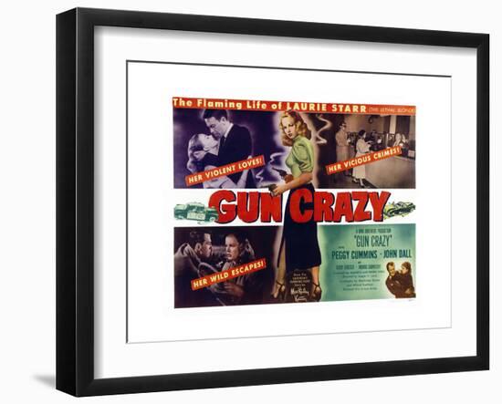 Gun Crazy (aka Deadly Is the Female)-null-Framed Art Print