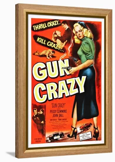 Gun Crazy-null-Framed Stretched Canvas