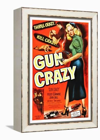 Gun Crazy-null-Framed Stretched Canvas