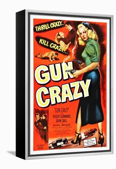 Gun Crazy-null-Framed Stretched Canvas