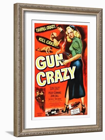 Gun Crazy-null-Framed Art Print