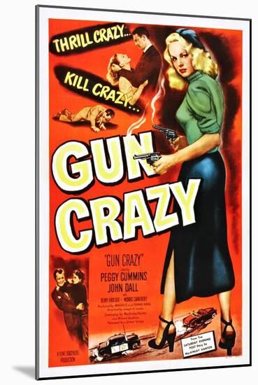 Gun Crazy-null-Mounted Art Print