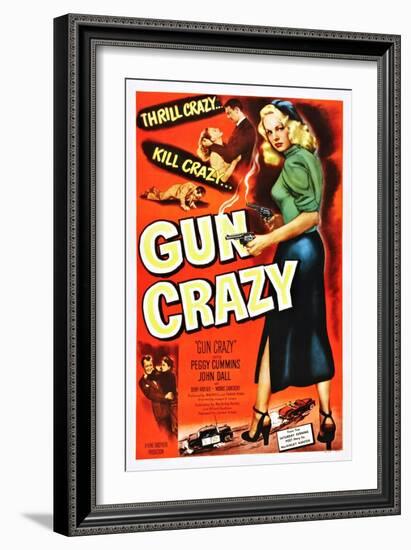 Gun Crazy-null-Framed Art Print