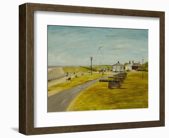 Gun Hill, 2019 (Oil on Panel)-Chris Ross Williamson-Framed Giclee Print