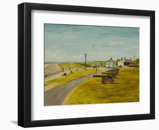 Gun Hill, 2019 (Oil on Panel)-Chris Ross Williamson-Framed Giclee Print