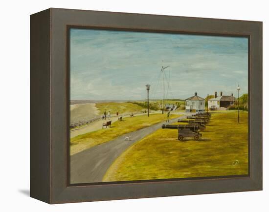 Gun Hill, 2019 (Oil on Panel)-Chris Ross Williamson-Framed Premier Image Canvas