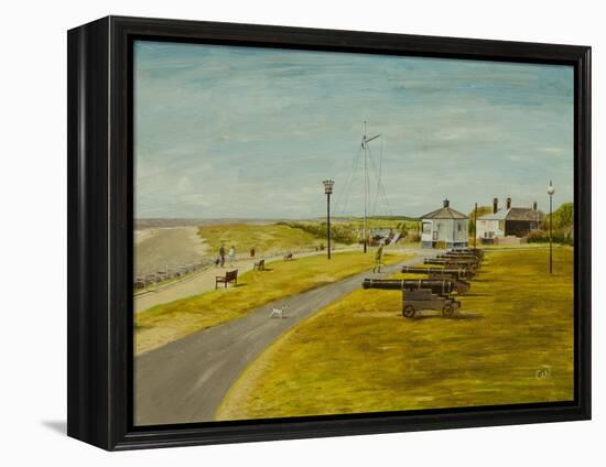 Gun Hill, 2019 (Oil on Panel)-Chris Ross Williamson-Framed Premier Image Canvas