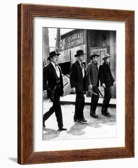 Gunfight At The O.K. Corral, 1957-null-Framed Photo