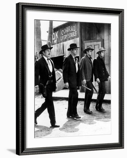 Gunfight At The O.K. Corral, 1957-null-Framed Photo