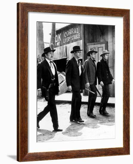 Gunfight At The O.K. Corral, 1957-null-Framed Photo