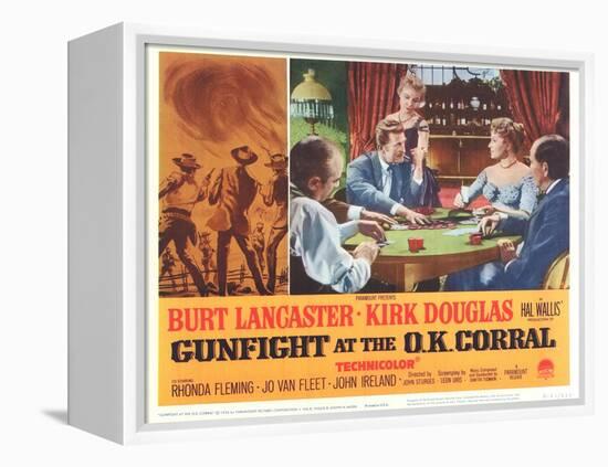 Gunfight at the O.K. Corral, 1963-null-Framed Stretched Canvas