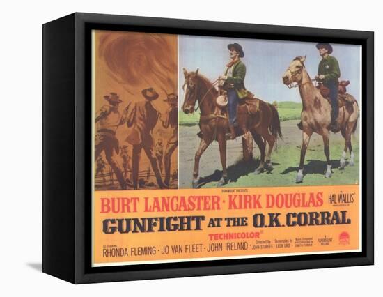 Gunfight at the O.K. Corral, 1963-null-Framed Stretched Canvas