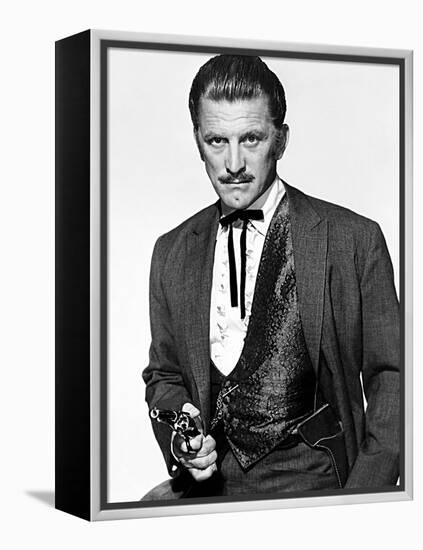 Gunfight at the O.K. Corral, Kirk Douglas, 1957-null-Framed Stretched Canvas