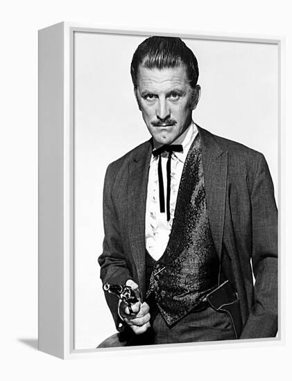 Gunfight at the O.K. Corral, Kirk Douglas, 1957-null-Framed Stretched Canvas