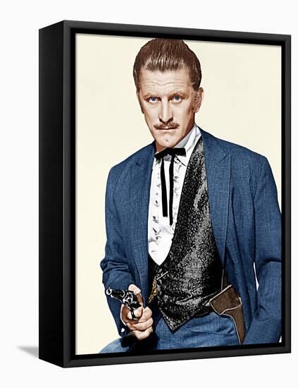 GUNFIGHT AT THE O.K. CORRAL, Kirk Douglas, 1957-null-Framed Stretched Canvas