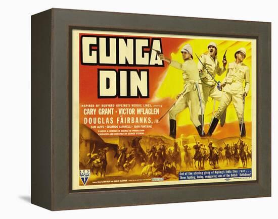 Gunga Din, 1939-null-Framed Stretched Canvas