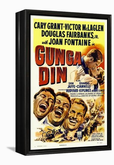 Gunga Din, 1939-null-Framed Premier Image Canvas