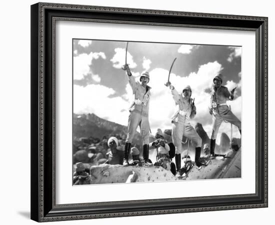 Gunga Din, Cary Grant, Victor McLaglen, Douglas Fairbanks Jr., 1939-null-Framed Photo