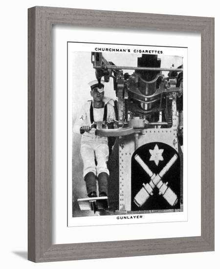 Gunlayer, 1937-WA & AC Churchman-Framed Giclee Print