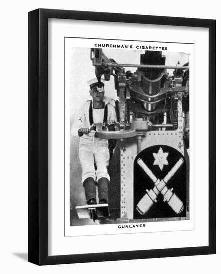 Gunlayer, 1937-WA & AC Churchman-Framed Giclee Print