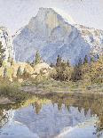 Half Dome, Yosemite, 1926-Gunnar Widforss-Giclee Print