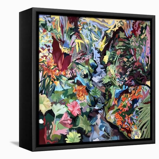 Gunnera-rose lascelles-Framed Premier Image Canvas