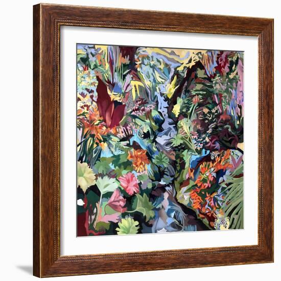 Gunnera-rose lascelles-Framed Giclee Print