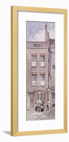 Gunpowder Alley, London, C1850-James Findlay-Framed Giclee Print