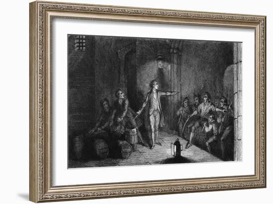 Gunpowder Refused-Ary Scheffer-Framed Art Print