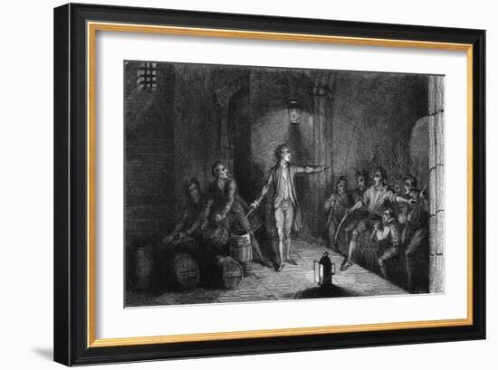 Gunpowder Refused-Ary Scheffer-Framed Art Print