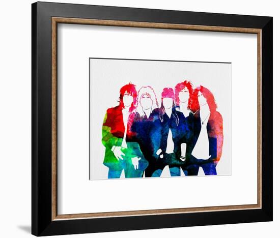 Guns N' Roses Watercolor-Lana Feldman-Framed Art Print