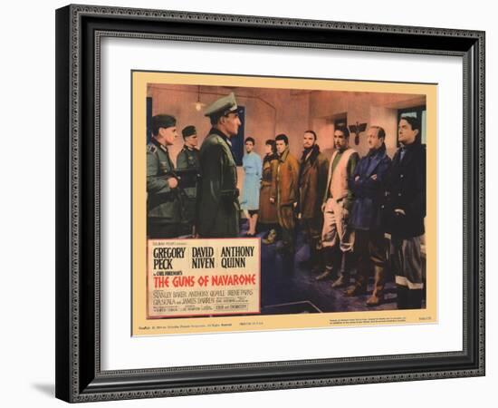 Guns of Navarone, 1966-null-Framed Art Print