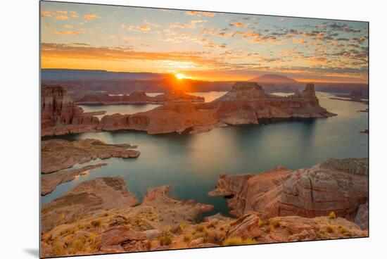 Gunsight Sunrise-John Gavrilis-Mounted Premium Photographic Print