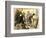 Gunsmiths Forging Muskets for the Minutemen Before the American Revolution, c.1770-null-Framed Premium Giclee Print