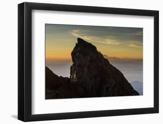 Gunung Agung Mountain, View from the Summit-Christoph Mohr-Framed Photographic Print