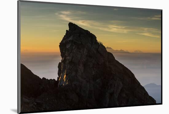 Gunung Agung Mountain, View from the Summit-Christoph Mohr-Mounted Photographic Print