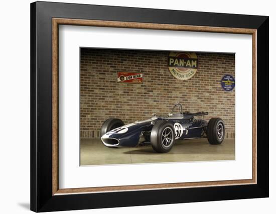 Gurney Eagle racing car 1966-Simon Clay-Framed Photographic Print