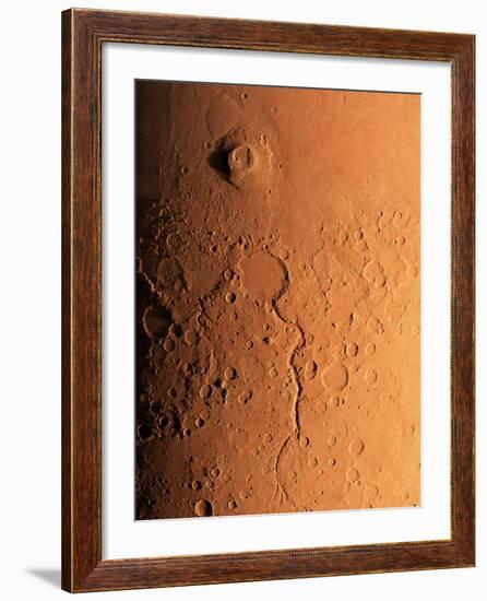 Gusev Crater And River, Mars-Detlev Van Ravenswaay-Framed Photographic Print