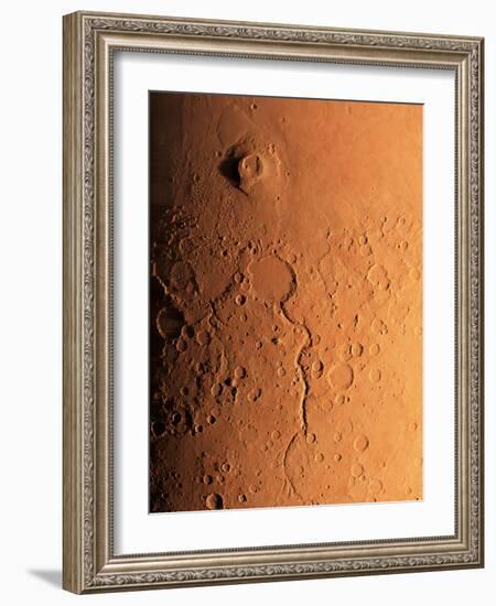 Gusev Crater And River, Mars-Detlev Van Ravenswaay-Framed Photographic Print