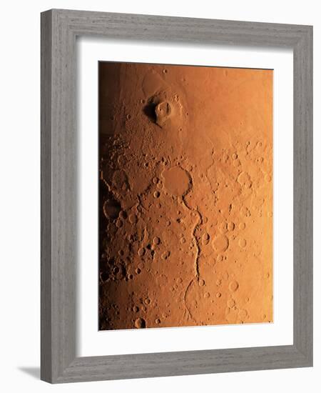 Gusev Crater And River, Mars-Detlev Van Ravenswaay-Framed Photographic Print